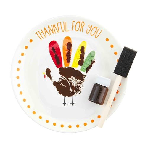 Mud Pie Kids Turkey Handprint Plate 1