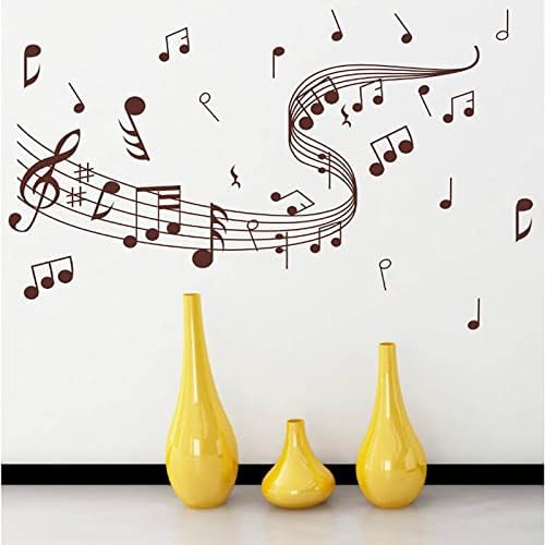 HILUCK Music Wall Art Sticker Decals Decor