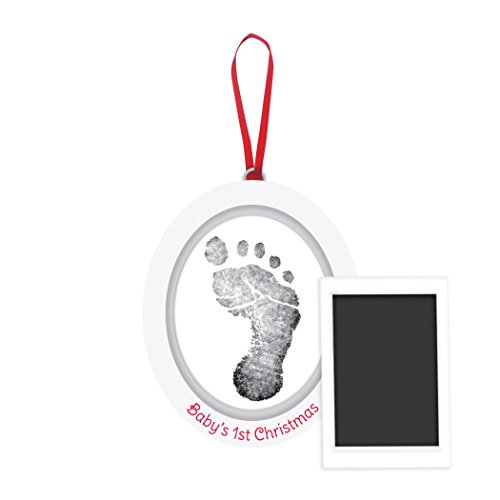 Pearhead Babyprints Double-Sided Christmas Ornament with Handprint and Footprint Kit