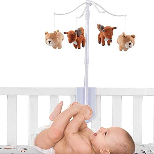 Animal Alphabet Bear Fox Musical Crib Mobile Soother Toy