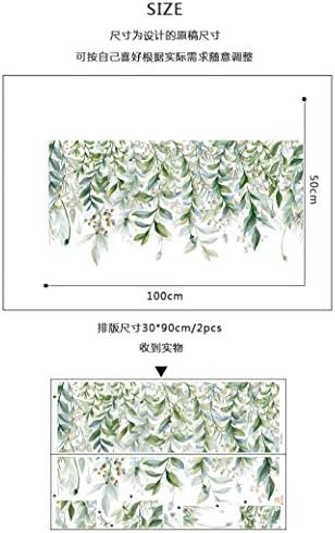 Amazon 3D Hanging Green Leaves Wall Decor Stickers