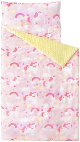 Bunnikins Clover Toddler Nap Mat with Pillow