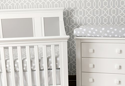 Changing Pad Cover Set Cradle Sheet 2 Pack Grey Abstract Stripes Dots