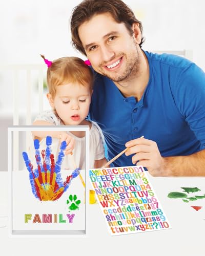 Family Handprint Kit with 5 Non-Toxic Paint Tubes
