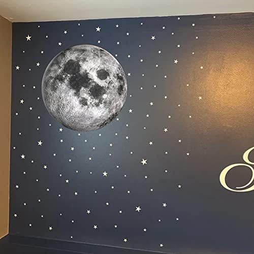 Moon Wall Sticker for Bedroom and Playroom Decor