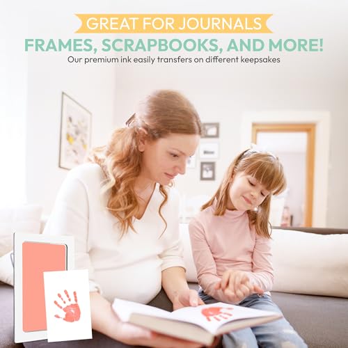 Clean Touch Ink Pad for Baby Handprints and Footprints