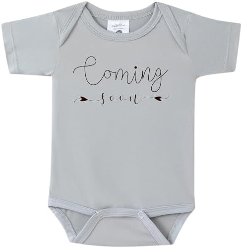 Baby Coming Soon Pregnancy Announcement Bodysuit for Grandparents