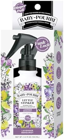 Baby-Pourri Little Stinker Diaper Pail Odor Freshener Spray 34 Fl Oz
