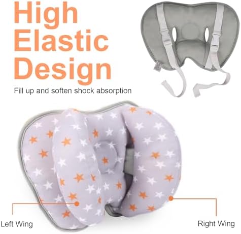 KAKIBLIN Adjustable Head Neck Support Pillow for Babies
