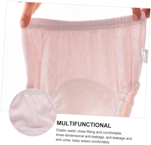 ORFOFE Cotton Training Pants for Baby 4-Layer Breathable Potty Training Underwear
