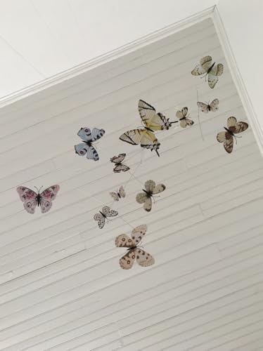 Butterfly Hanging Mobile for Nursery and Room Decor