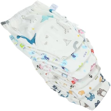VICASKY 6 Pcs Washable Gauze Training Pants for Infants