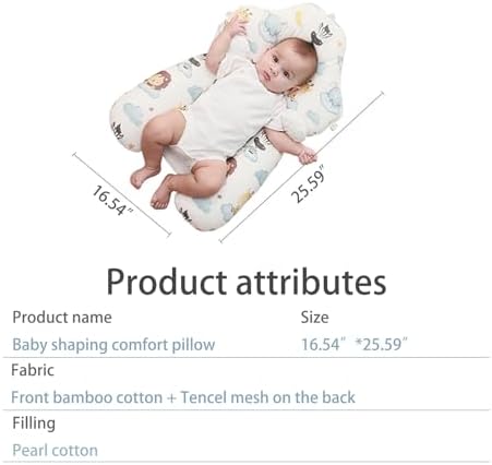 Adjustable Wedge Pillow for Newborns Travel-Friendly