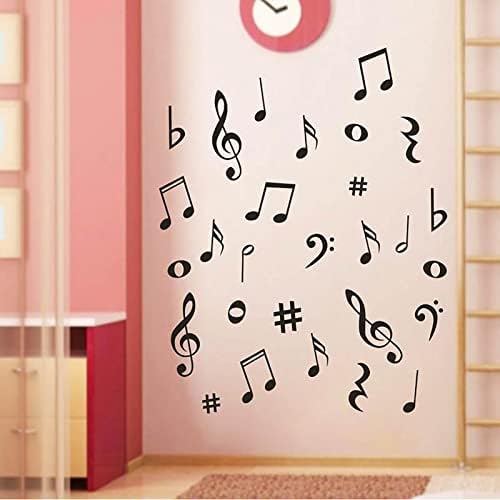 Musical Note Wall Decals for Classroom and Home Decor