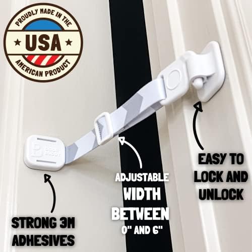Door Buddy Baby Cat Door Latch - Grey