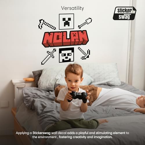 Custom Gaming Wall Decal - Made in USA