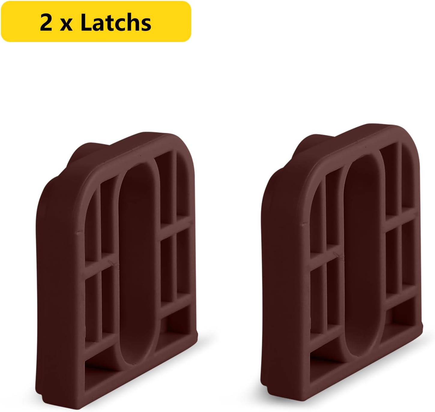 Likzest Retractable Baby Gate Extensions - 55 x 33 Replacement Parts Brown