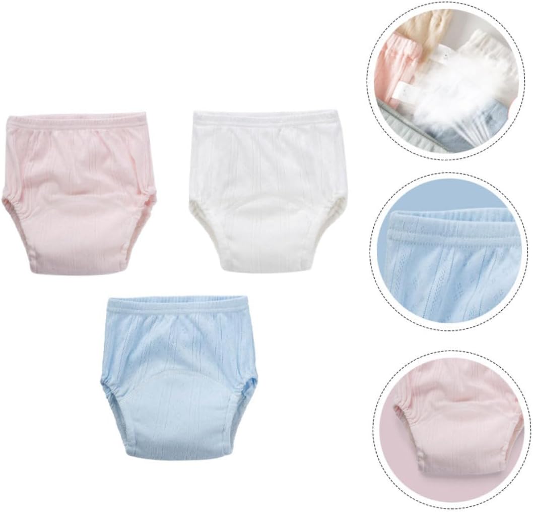 Watiifufu 4-Layer Cotton Training Pants Set for Potty Training