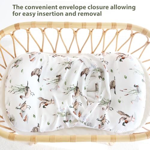 LifeTree Muslin Baby Lounger Cover Mallard Duck Pattern