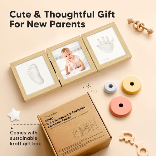KeaBabies Baby Shower Gifts for Boys Girls Footprint Kit