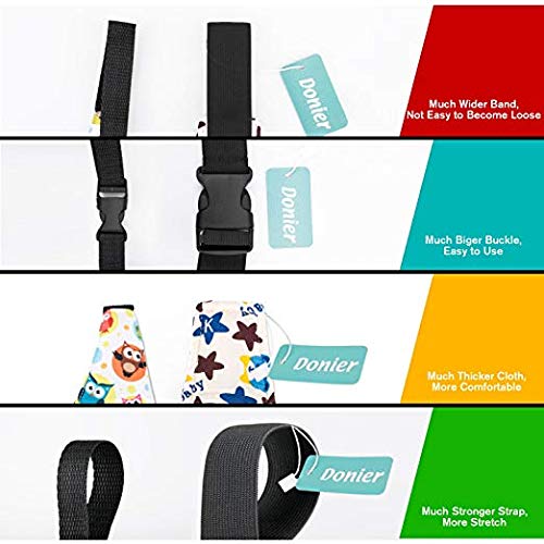 Donier Toddler Car Seat Head Support Pillow Band