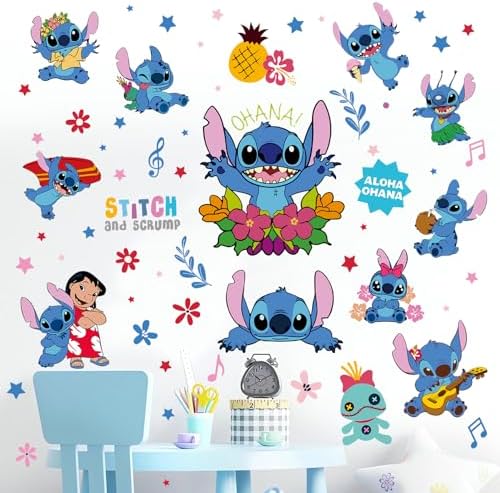 HeyAlpha Aloha Ohana Wall Stickers for Kids
