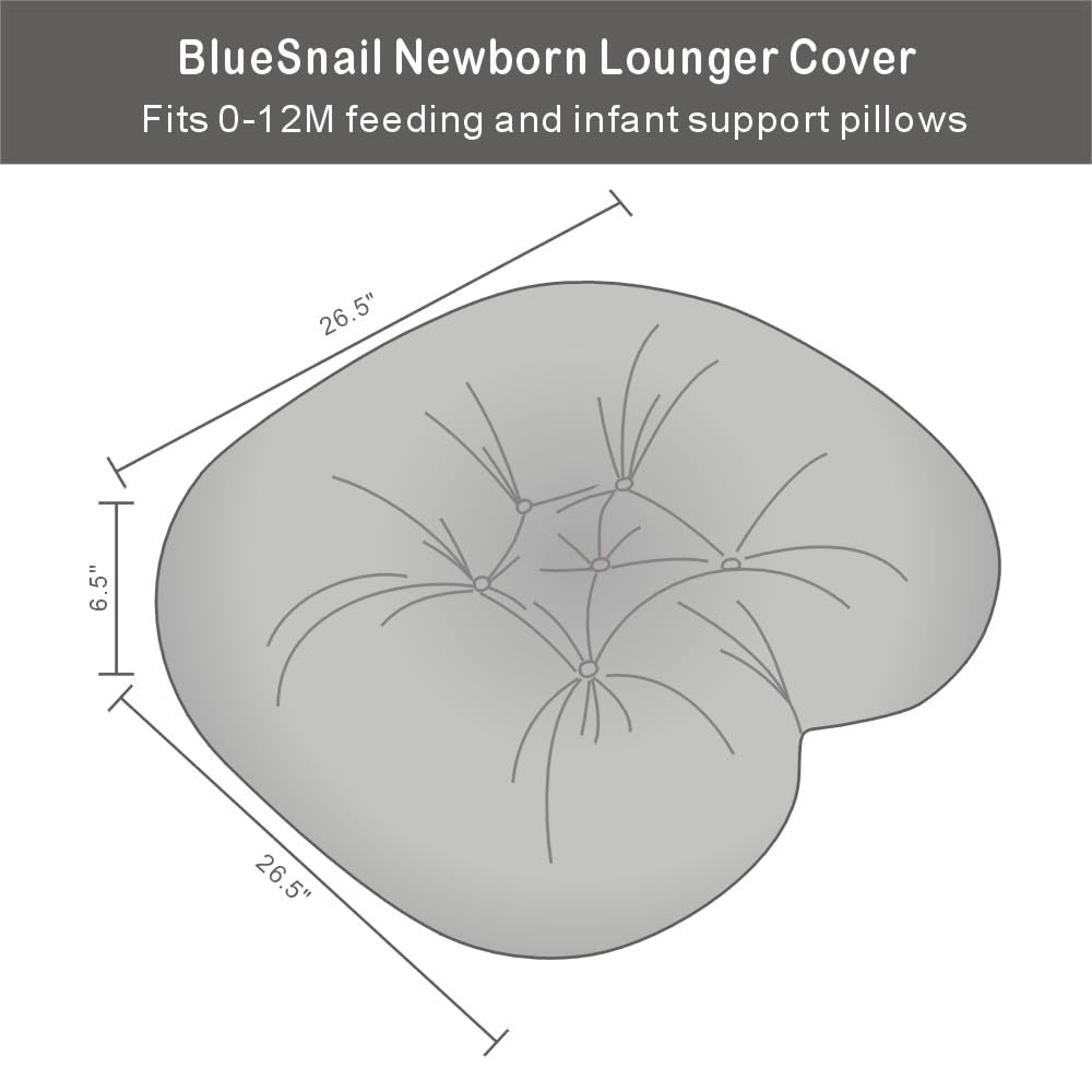 BlueSnail Stretchy Baby Lounger Cover 2 Pack