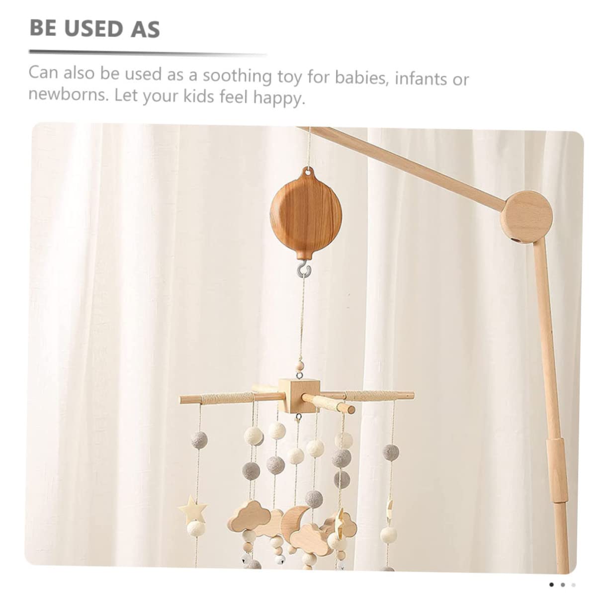 Luxshiny Crib Musical Bell with 35 Tunes