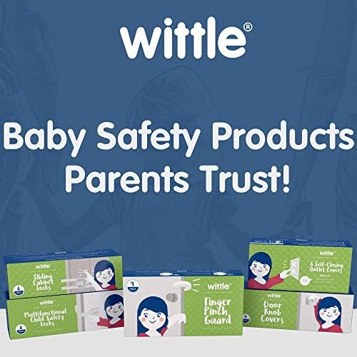 Wittle Finger Pinch Guard - Baby Proof Door Stopper with Soft Foam