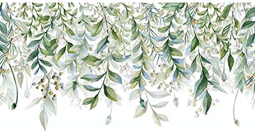 Amazon 3D Hanging Green Leaves Wall Decor Stickers