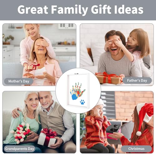 Family Handprint Kit with 6 Non-Toxic Colors