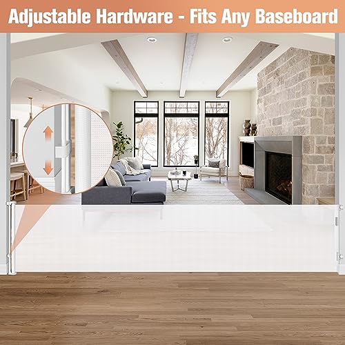 42 Tall X 140 Wide Retractable Baby Gate