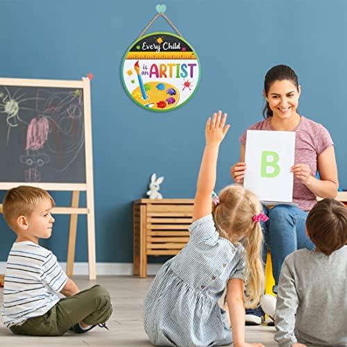IARTTOP Every Child Is An Artist Wall Art for Kids