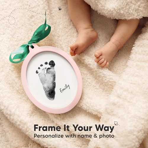 Inkless Baby Hand and Footprint Ornament Kit - Personalized Keepsake for Newborn and Pet Lovers