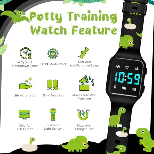 NN BEN NEVIS Potty Training Watch with Countdown and Alarm
