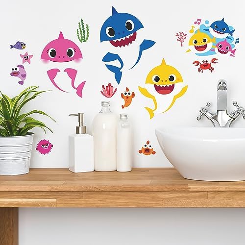RoomMates RMK4303SCS Baby Shark Wall Decals