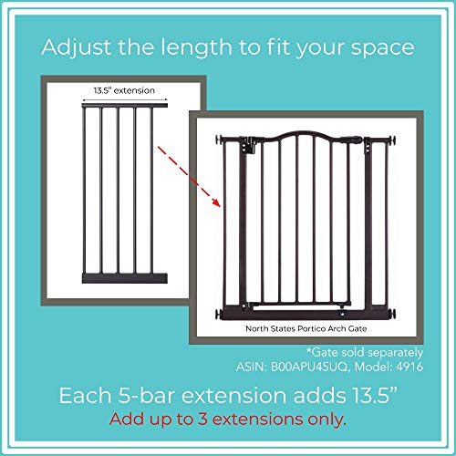 Toddleroo 5 Bar Extension for Portico Arch Gate