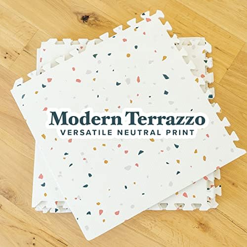 Simply Tots Modern Terrazzo Play Mat 4x6ft
