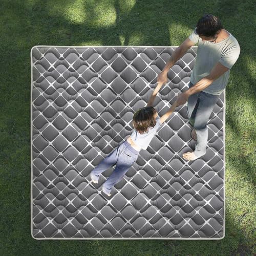Vibe Bear High-Density Foam Play Mat for Babies 59x59 Inches