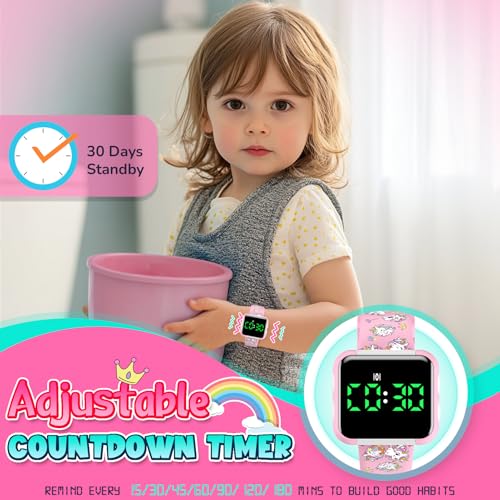 Potty Training Watch for Toddler Girls Unicorn