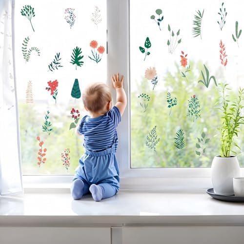 Floral Wall Decals for Baby Nursery and Toddler Room
