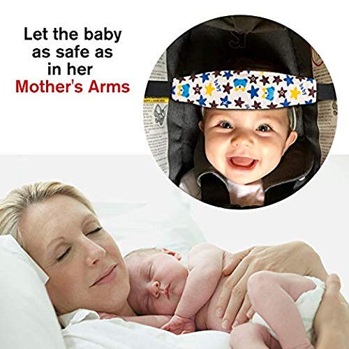 Donier Toddler Car Seat Head Support Pillow Band