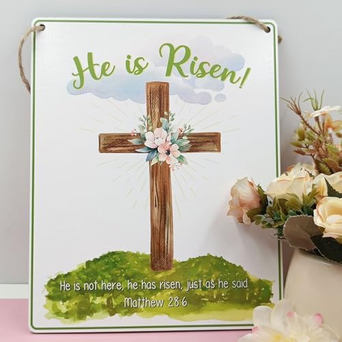Easter Handprint Craft for Kids He Is Risen Keepsake Sign