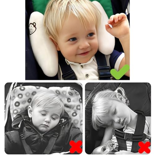 Baby Travel Pillow for Car Seat Head Support