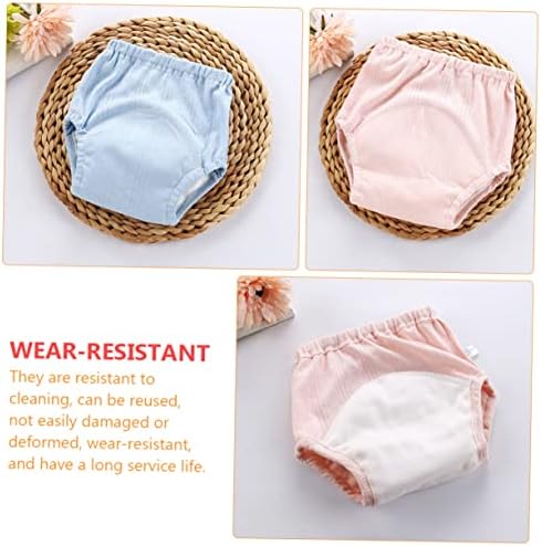 Baby Training Pants 2pcs Comfortable Cotton Material Easy to Wear