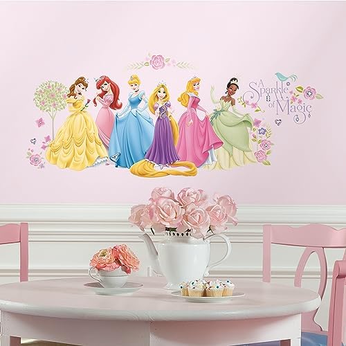 Disney Princess Glow Peel and Stick Wall Decals