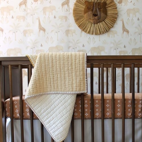 Crane Baby Wooden Lion Wall Decor for Nursery