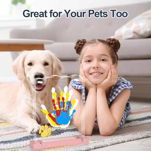 Family Handprint Kit with Light Pink