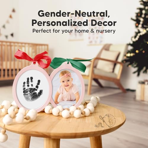 Inkless Baby Hand and Footprint Ornament Kit - Personalized Keepsake for Newborn and Pet Lovers