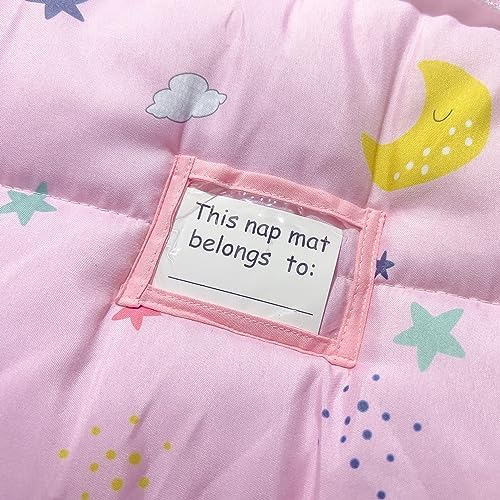 SUPERYO Toddler Nap Mat with Pillow and Blanket